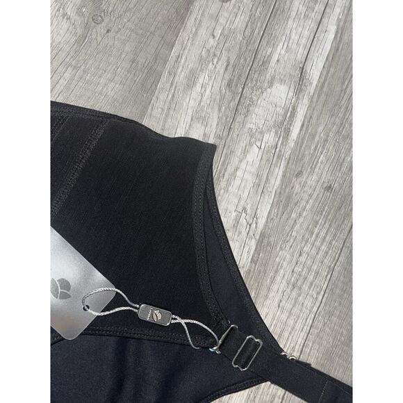 YIANNA Women Zip Up Full Tummy Control Body suit Shapewear - Black - size 6XL - Picture 8 of 9